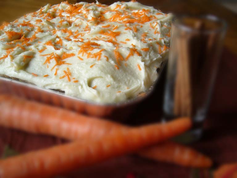 Carrot Cake 2 inch x 4 inch