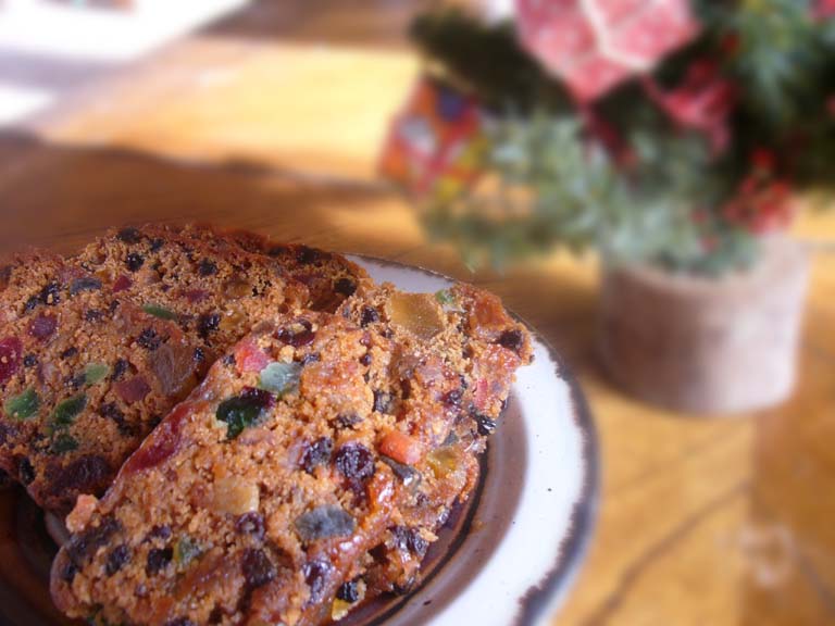 Christmas Cake Dark Small
