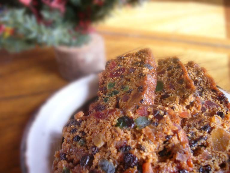 Christmas Cake Dark Large