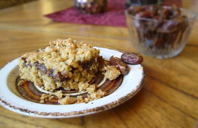 Sugar Free Date Squares